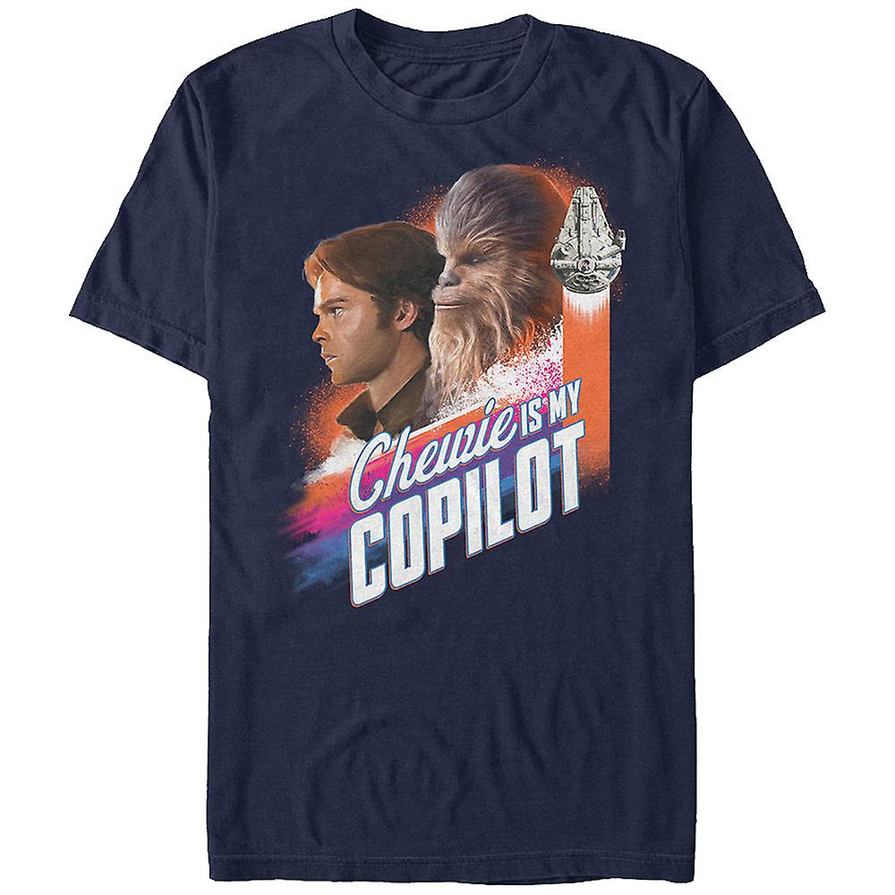 Camiseta Rockinstone Chewie Is My Copilot Solo Star Wars - Venta Internacional.