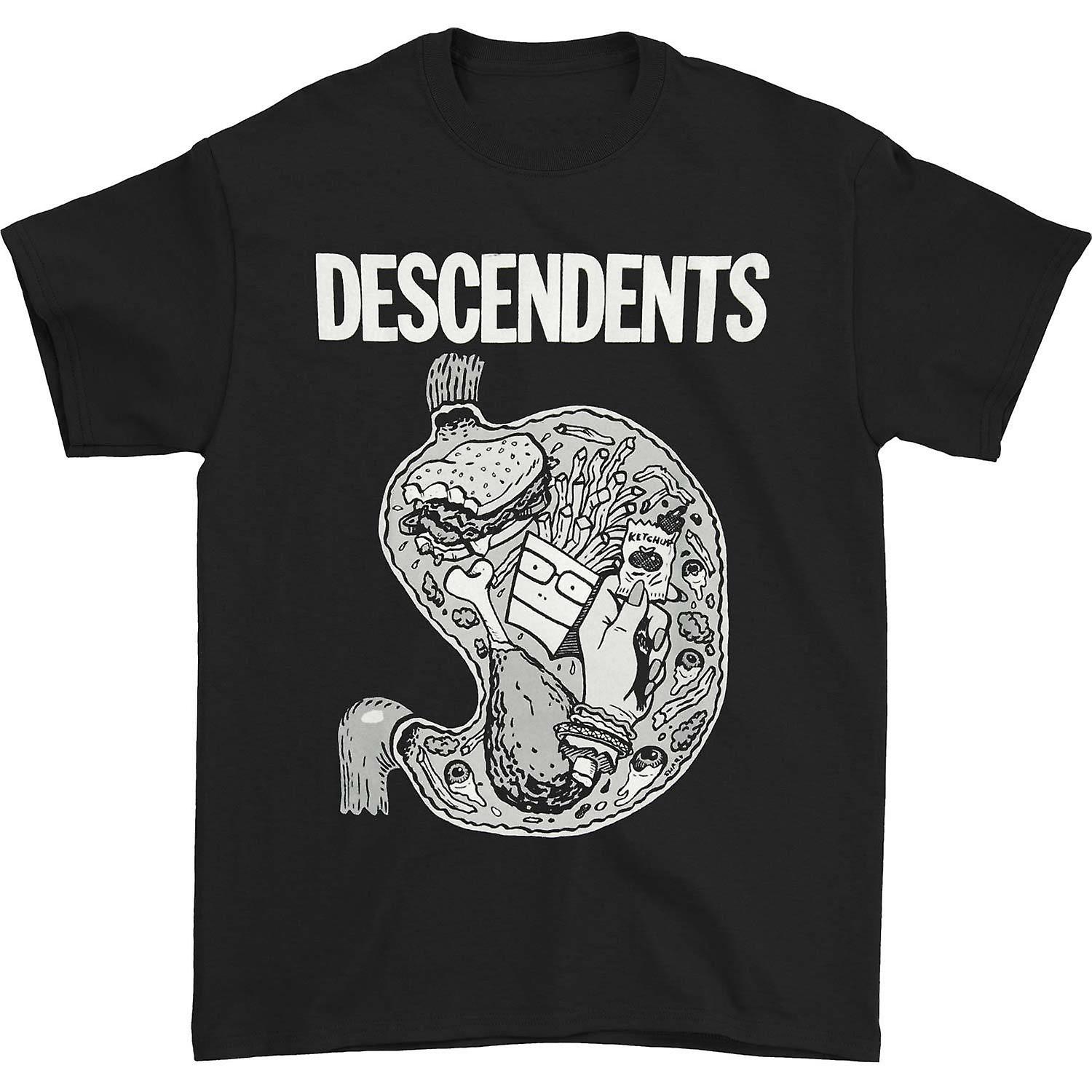Foto 2 pulgar | Camiseta Rockinstone Descendents I Like Food 100% Algodón - Venta Internacional.