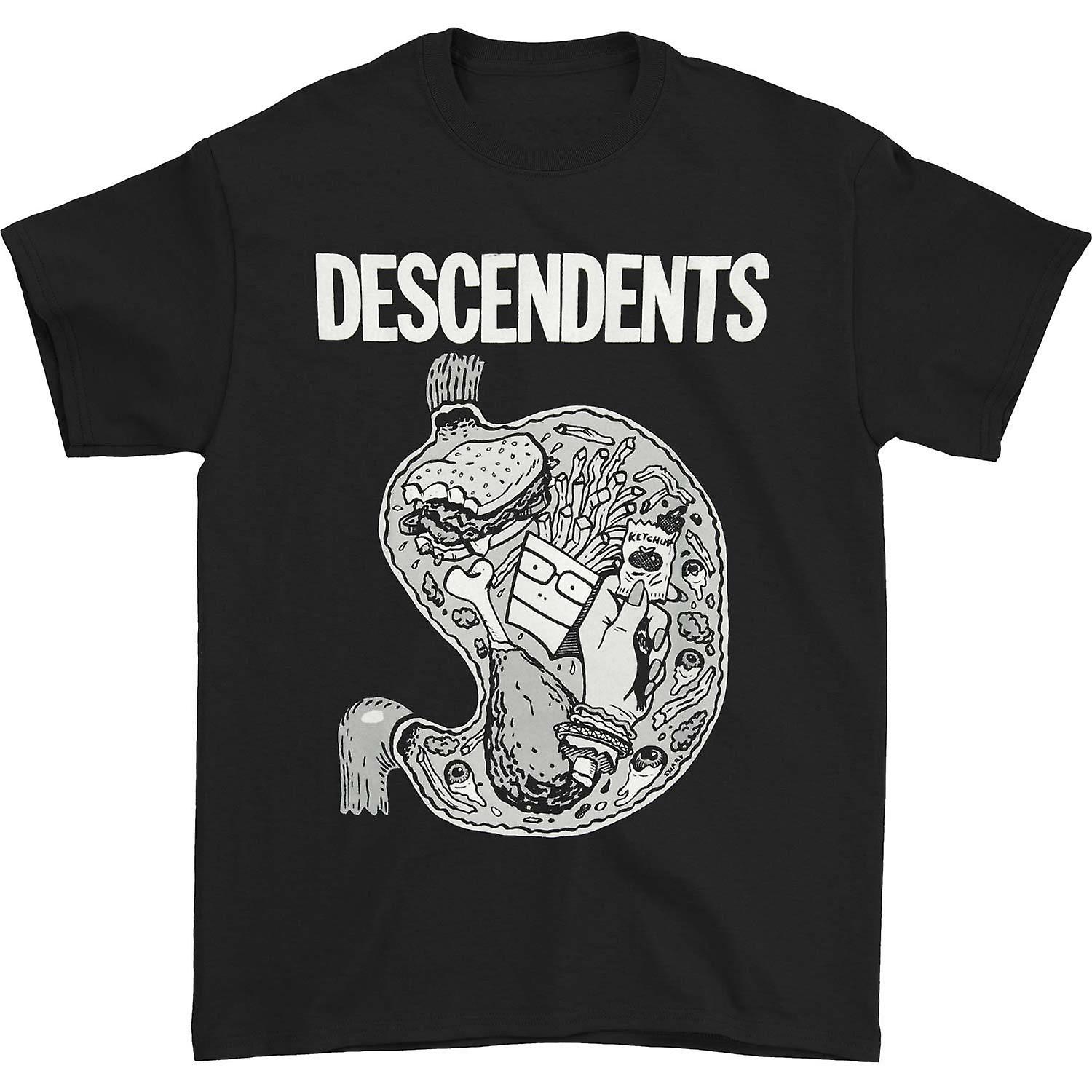 Camiseta Rockinstone Descendents I Like Food 100% Algodón - Venta Internacional.