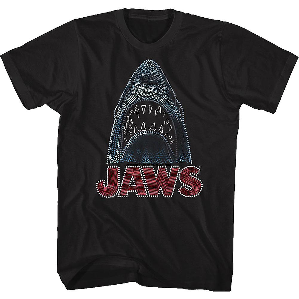 Camiseta Rockinstone Bedazzled Jaws 100% Algodón - Venta Internacional.