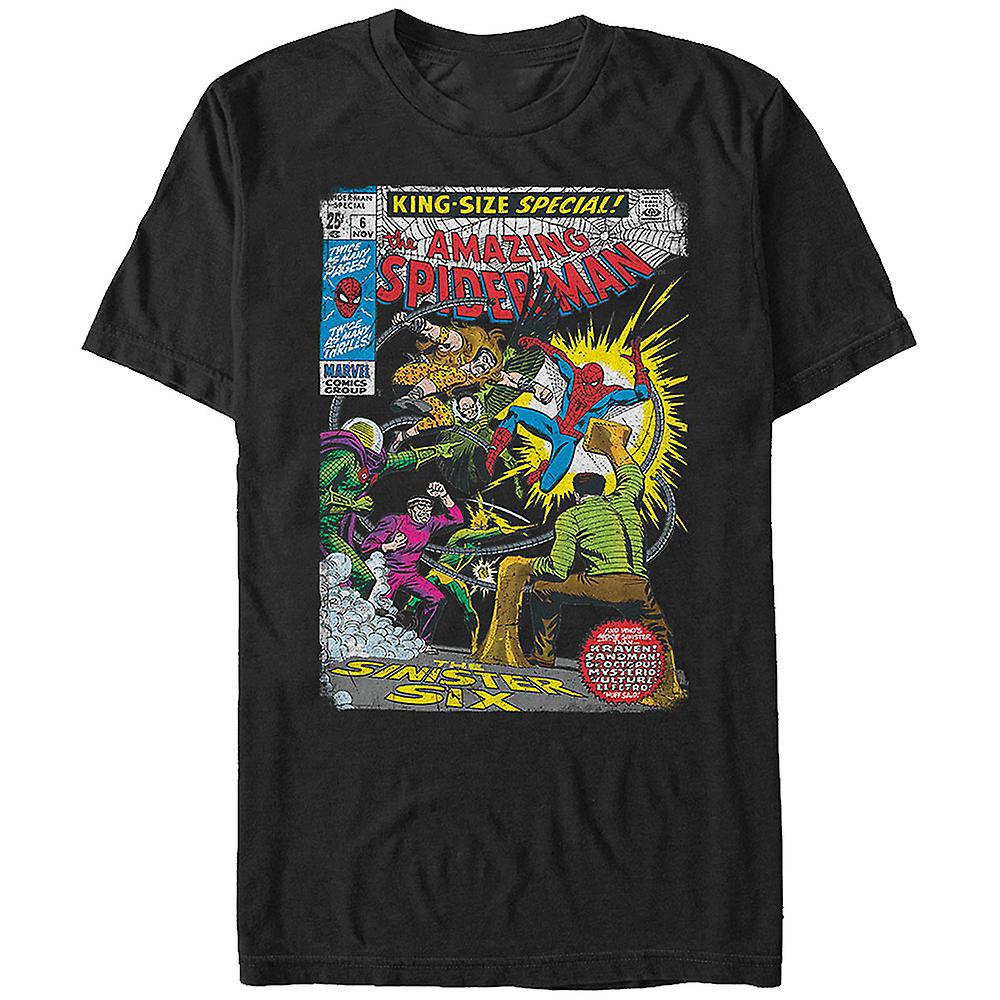Foto 2 pulgar | Camiseta Rockinstone Sinister Six Spider-man 100% Algodón - Venta Internacional.
