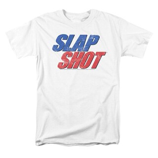 Foto 1 | Camiseta Rockinstone Slap Shot Con Logo Azul Y Rojo Para Hombre - Venta Internacional.