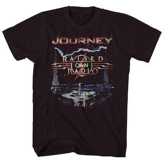 Foto 1 | Camiseta Rockinstone Journey Raised On The Radio Album Portada - Venta Internacional.