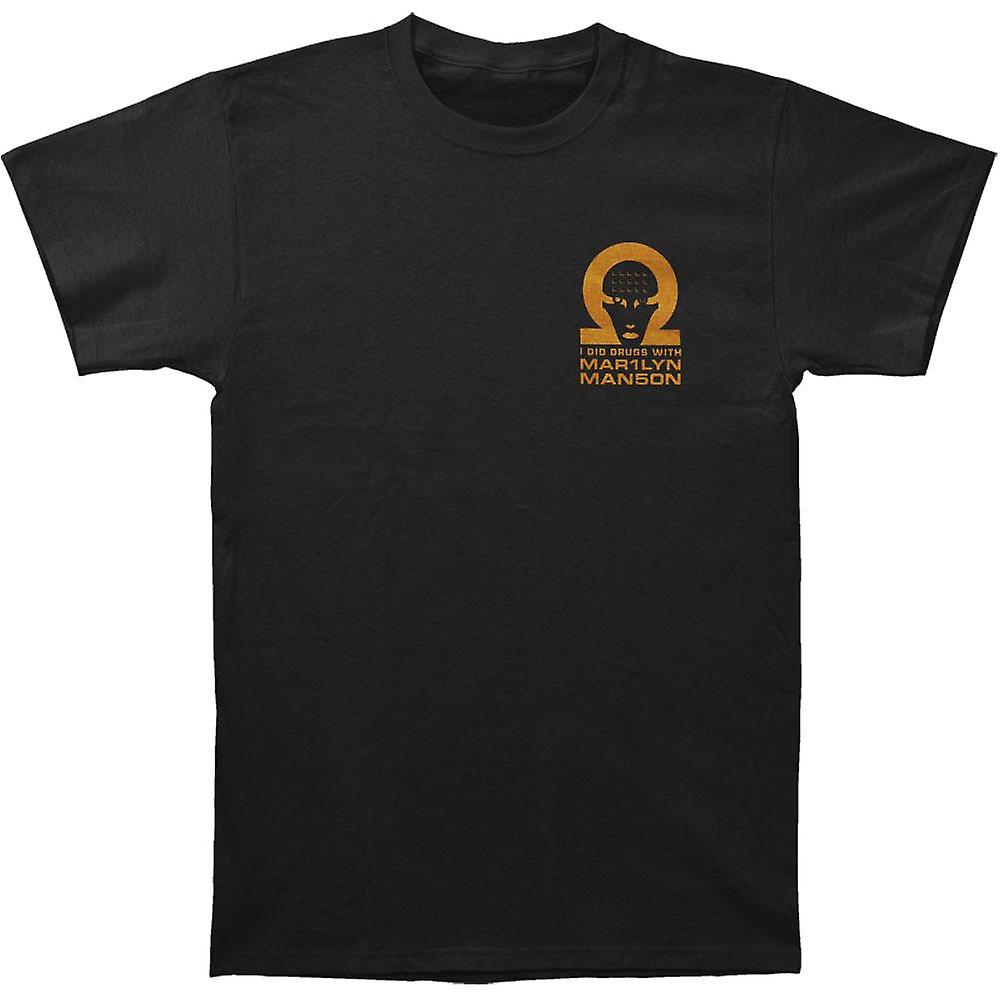 Foto 1 | Camiseta Rockinstone Marilyn Manson I Did 100% Algodón - Venta Internacional.