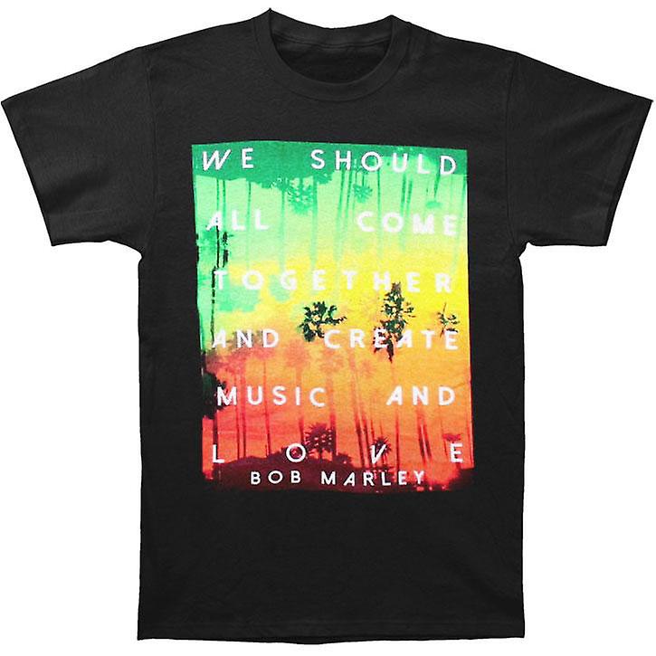 Foto 2 pulgar | Camiseta Rockinstone Bob Marley Create Music 180 G/m², 100% Algodón - Venta Internacional.