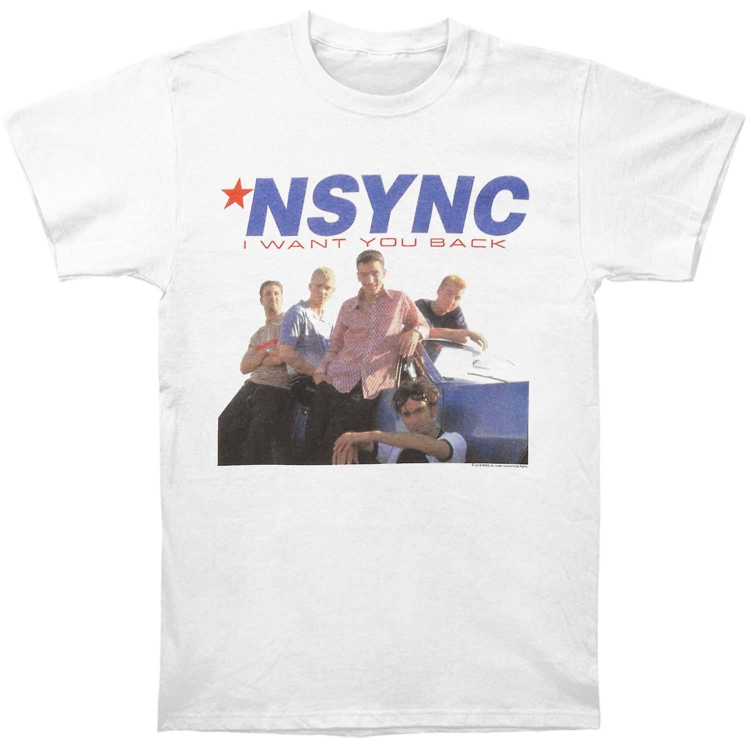 Foto 2 pulgar | Camiseta Rockinstone Nsync Want You Back 100% Algodón - Venta Internacional.