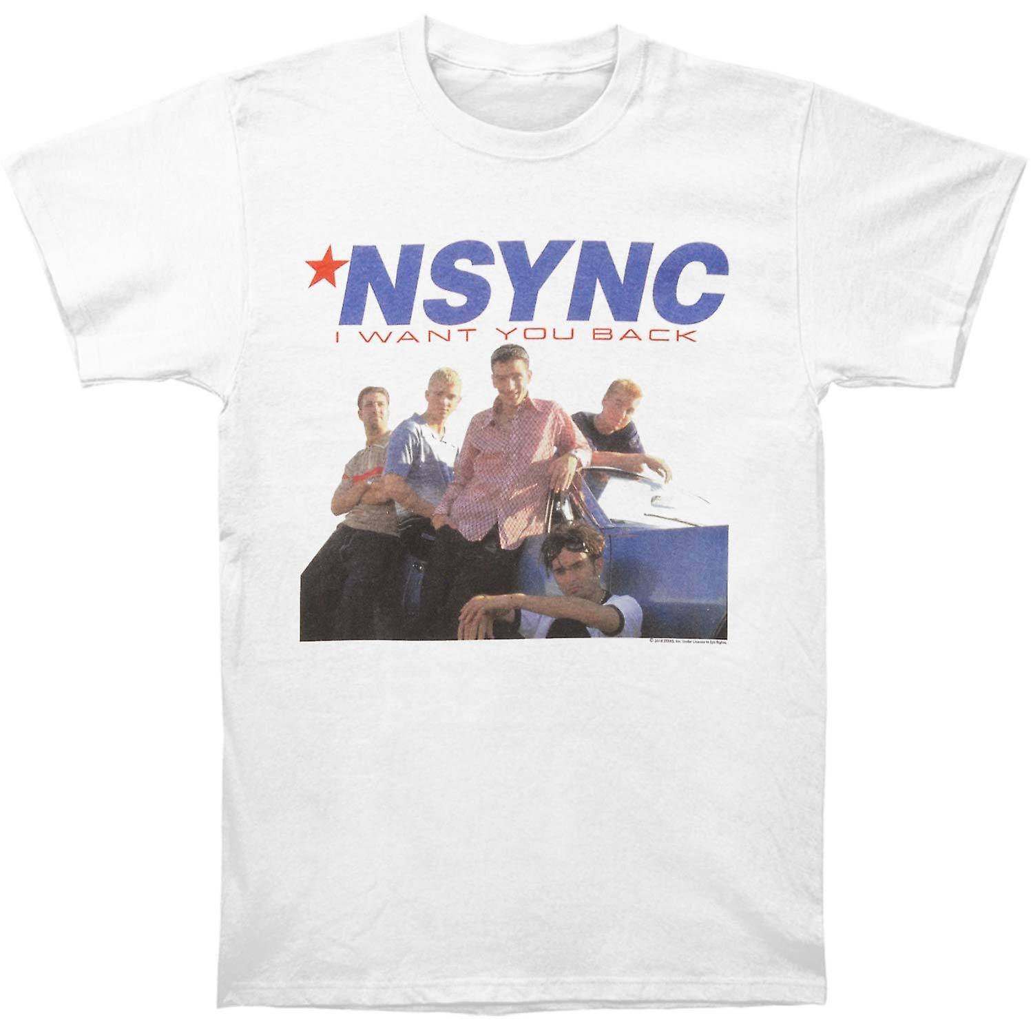 Camiseta Rockinstone Nsync Want You Back 100% Algodón - Venta Internacional.