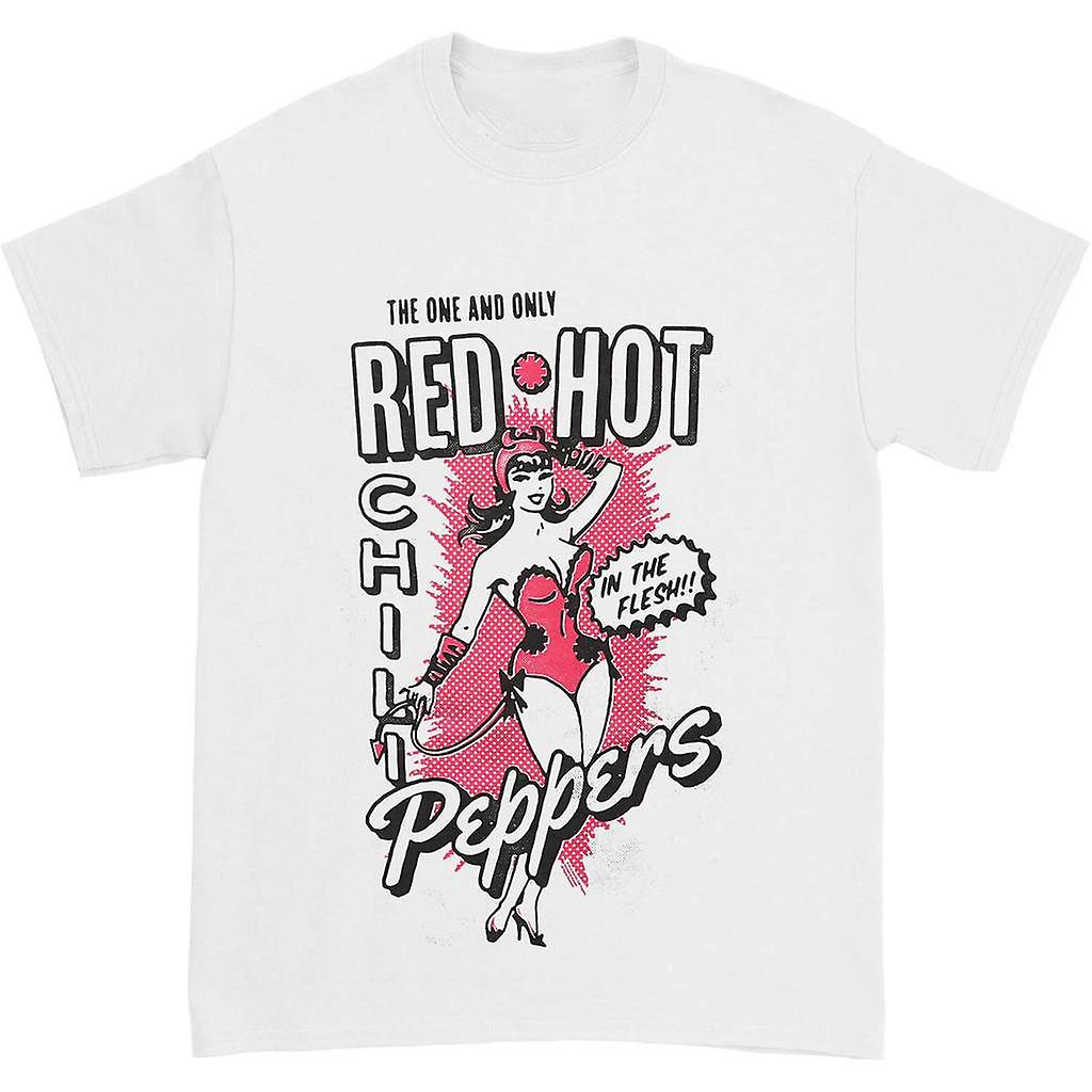 Foto 2 pulgar | Camiseta Rockinstone Red Hot Chili Peppers In The Flesh - Venta Internacional.