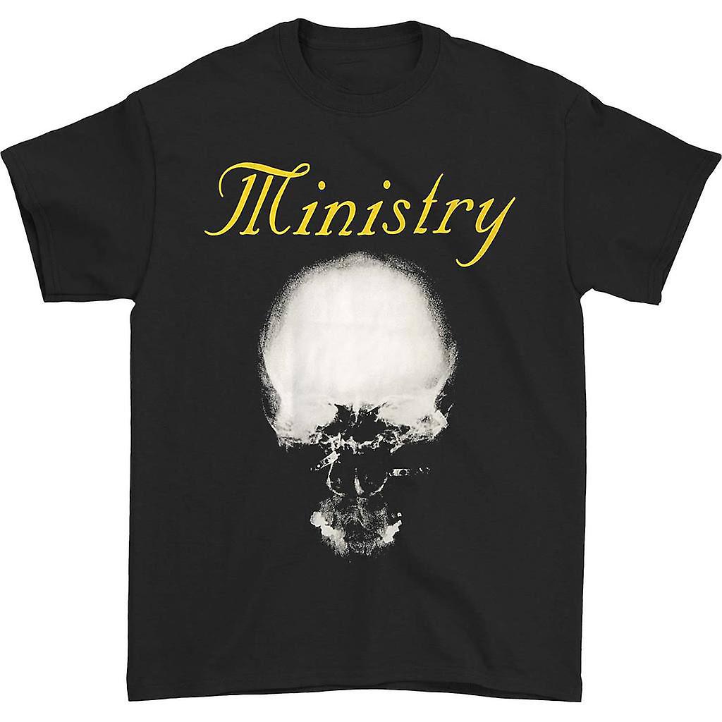 Camiseta Ministry Mind Skull 100% Algodón Para Hombre - Venta Internacional.