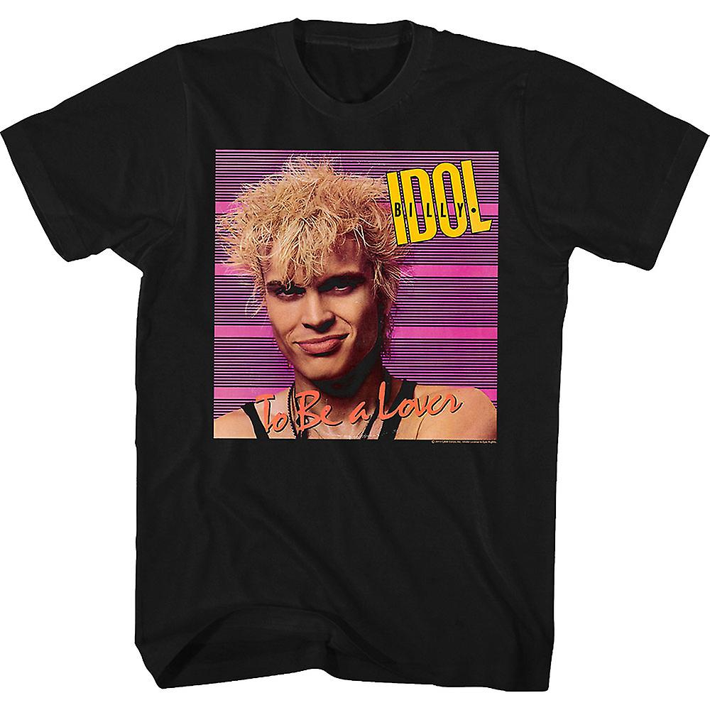 Foto 2 pulgar | Camiseta Rockinstone To Be A Lover Billy Idol, 180 G/m², Algodón - Venta Internacional.