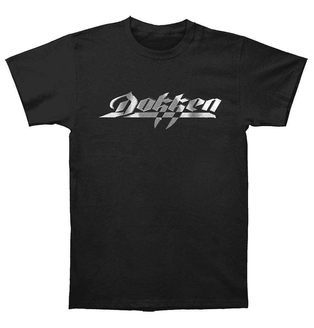 Foto 2 pulgar | Camiseta Rockinstone Dokken Metal Logo 180 G/m² 100% Algodón - Venta Internacional.