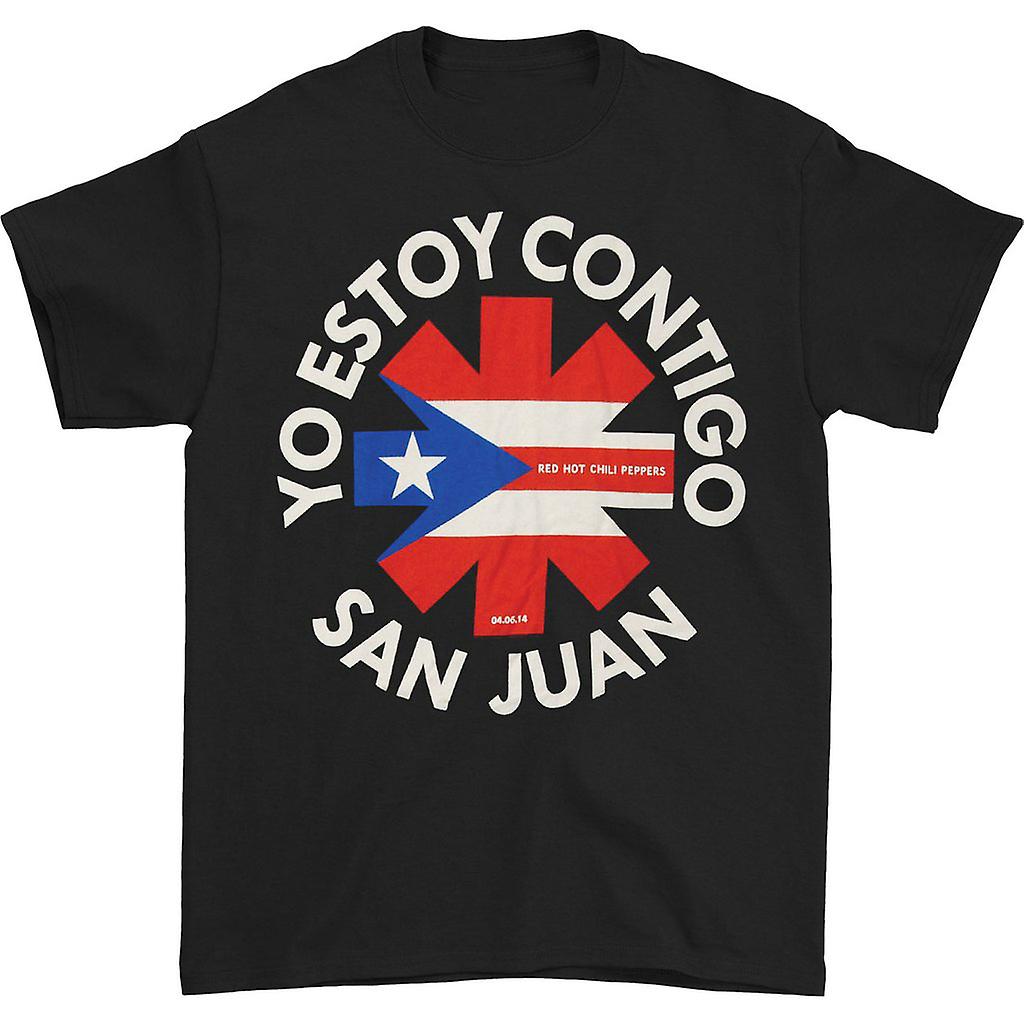 Camiseta Red Hot Chili Peppers San Juan Para Hombre - Venta Internacional.