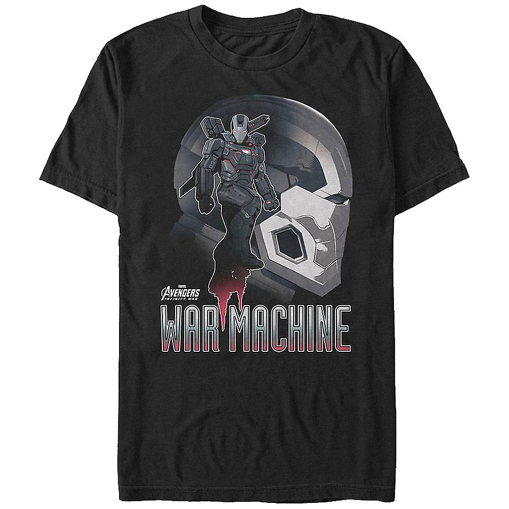 Foto 2 pulgar | Camiseta Rockinstone War Machine Avengers Infinity War - Venta Internacional.