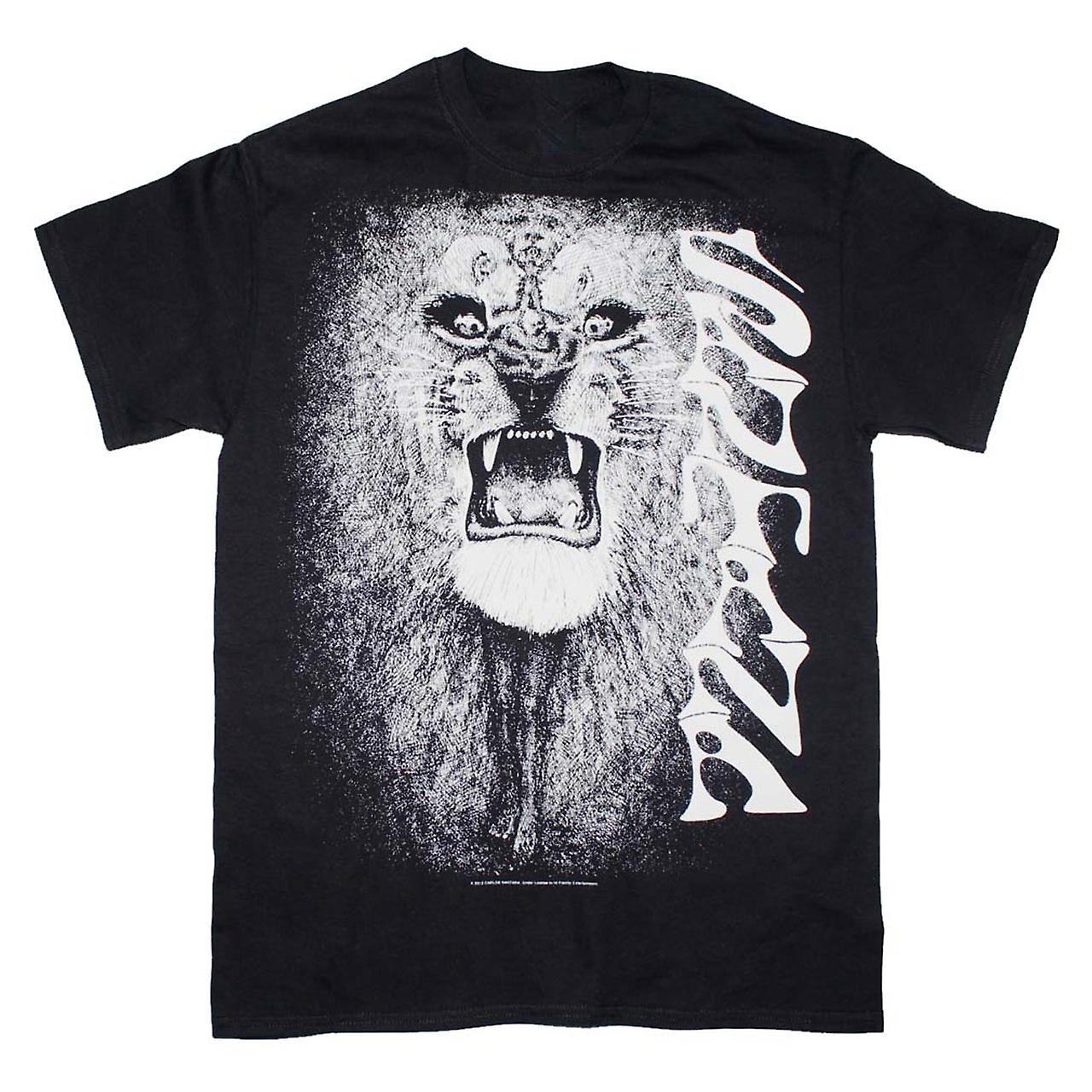 Foto 2 pulgar | Camiseta Rockinstone Santana White Lion 180 G/m² 100% Algodón - Venta Internacional.