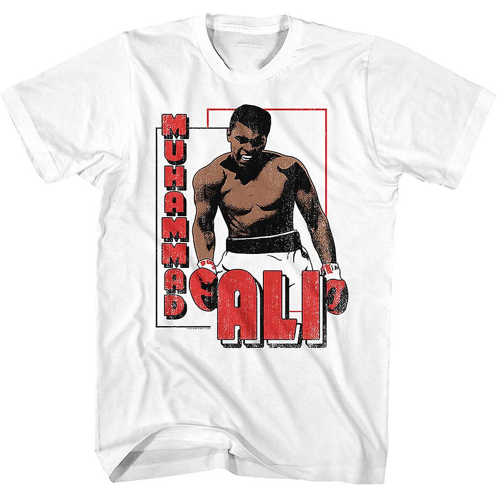 Foto 2 pulgar | Camiseta Rockinstone Knockout Pose Muhammad Ali Para Hombre - Venta Internacional.