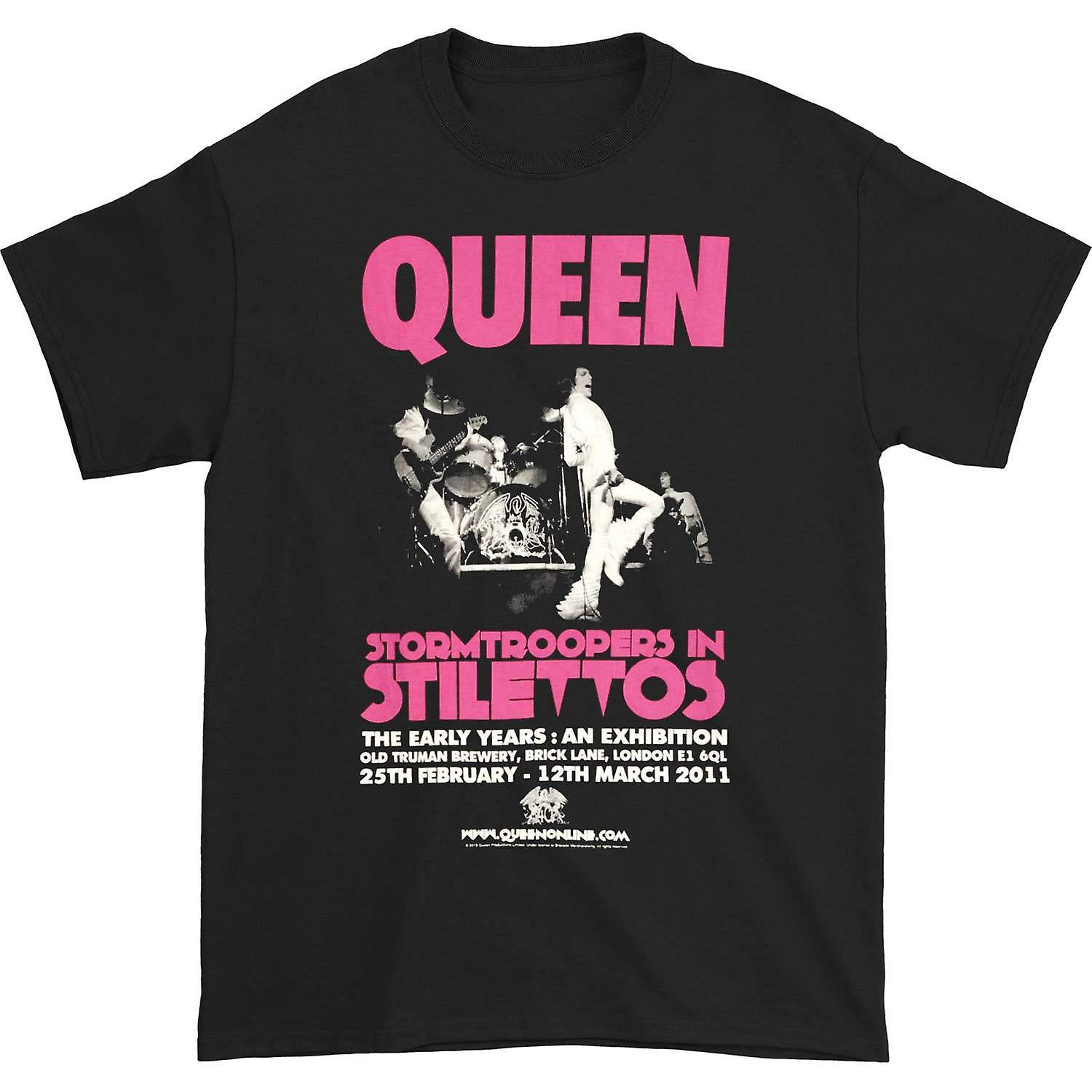 Foto 2 pulgar | Camiseta Rockinstone Queen Stormtroopers En Tacones De Aguja Para Mujer - Venta Internacional.