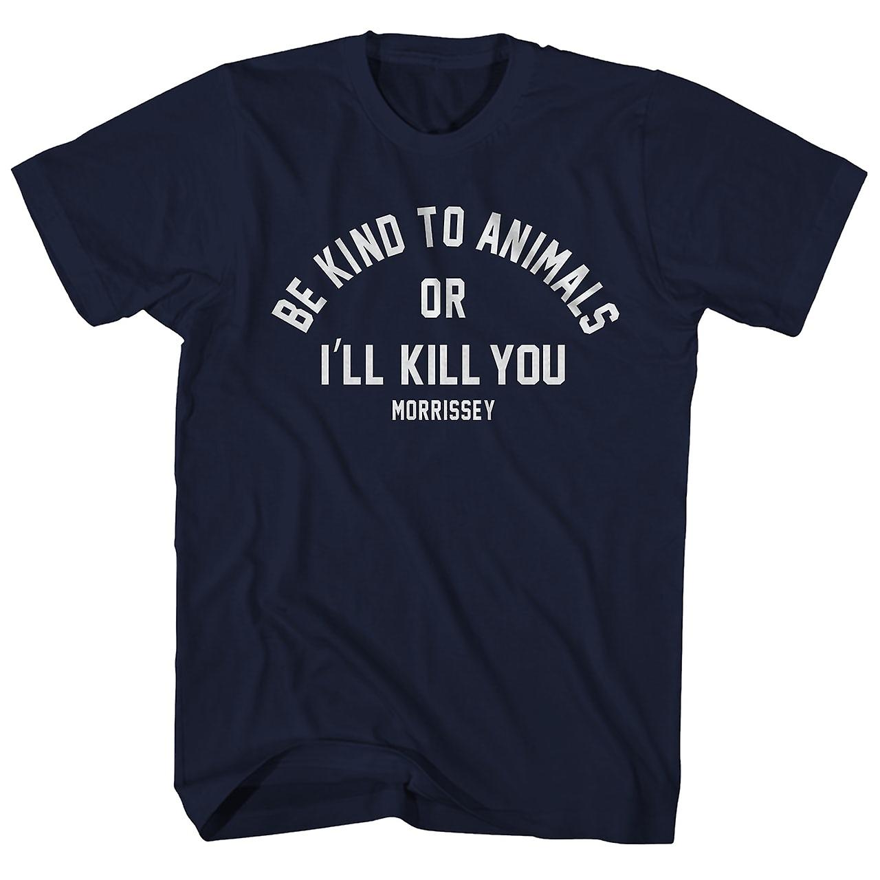 Foto 2 pulgar | Camiseta Morrissey Be Kind To Animals Para Hombre - Venta Internacional.