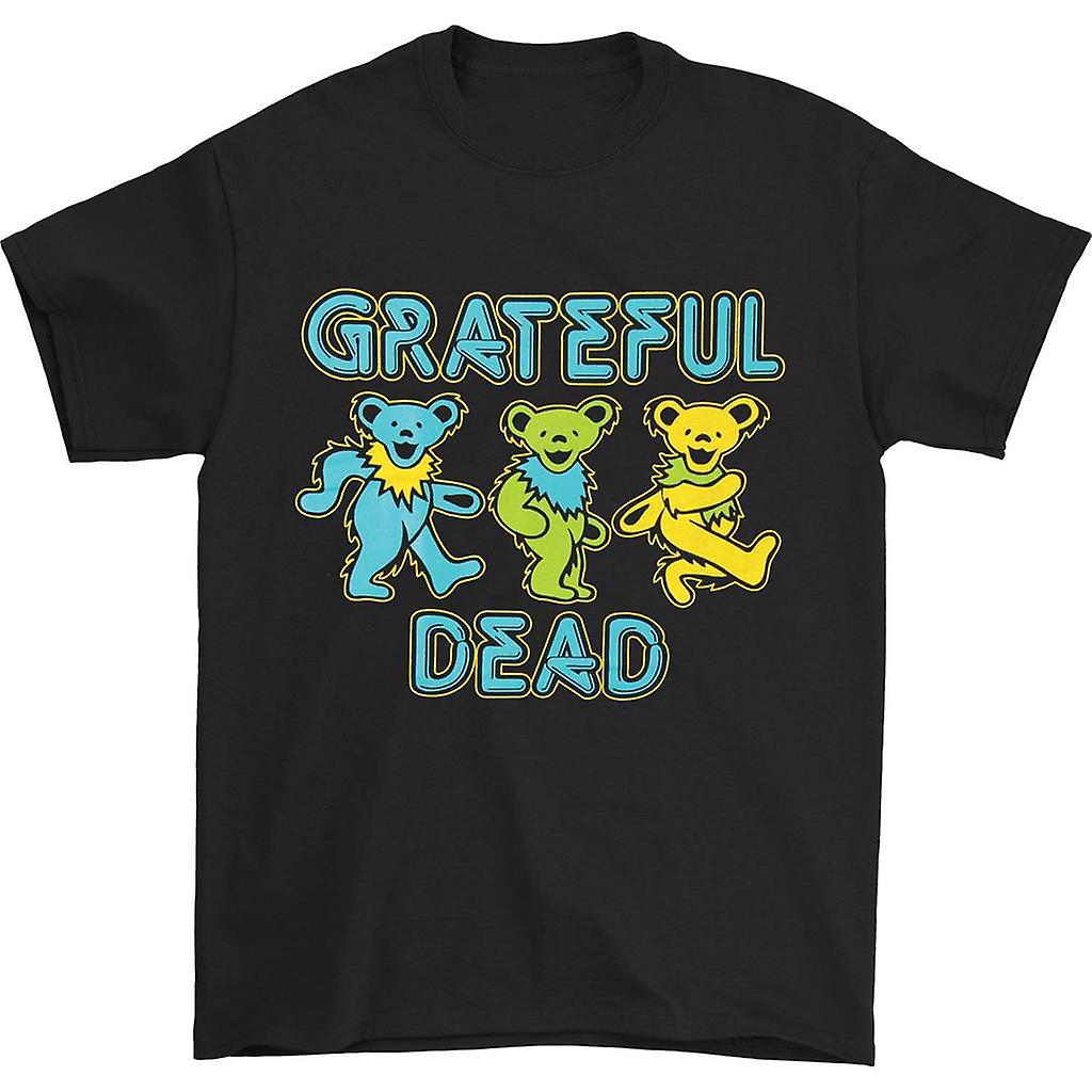 Foto 2 pulgar | Camiseta Rockinstone Grateful Dead Three Dancing Bears - Venta Internacional.