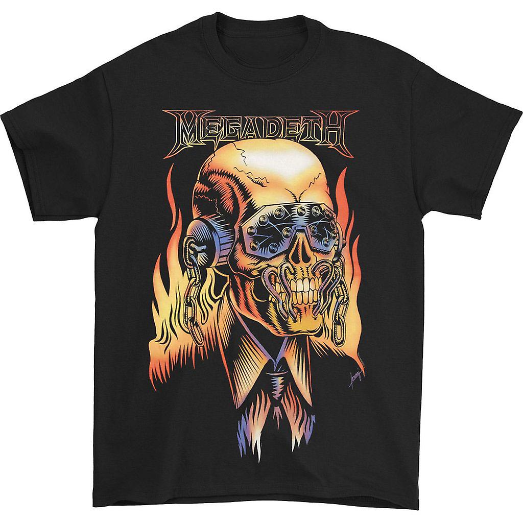 Foto 2 pulgar | Camiseta Rockinstone Megadeth Vic Rattlehead - Venta Internacional