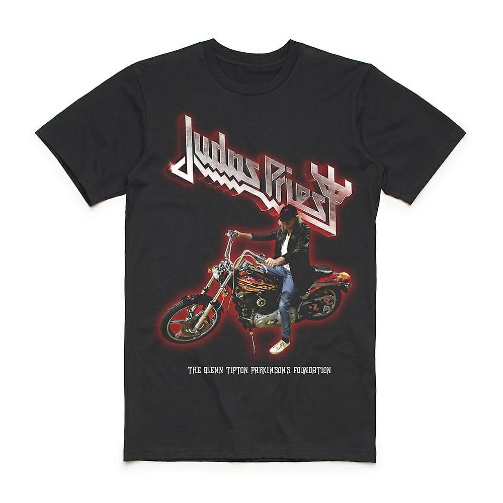 Foto 2 pulgar | Camiseta Rockinstone Judas Priest Glenn Tipton Parkinson - Venta Internacional.
