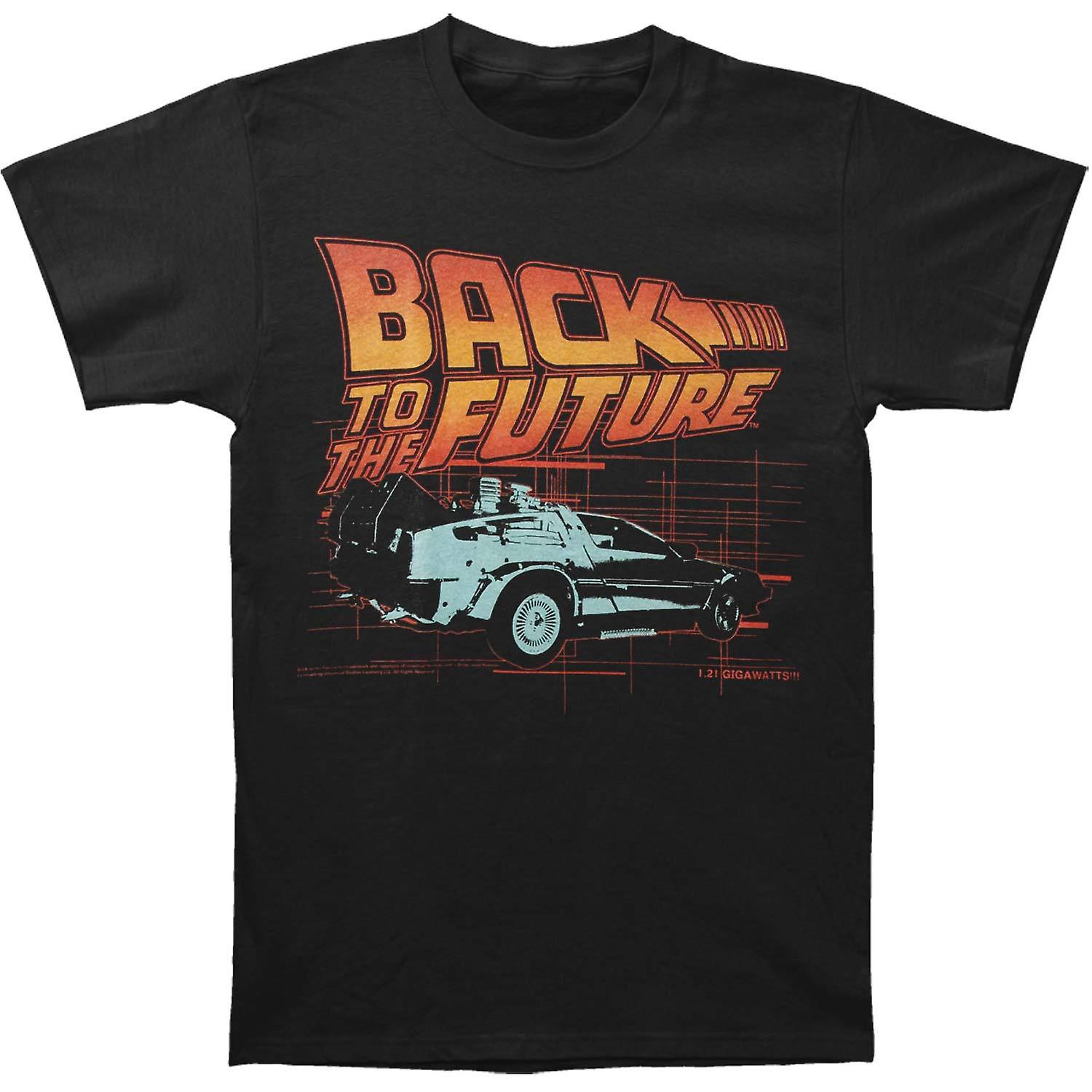 Foto 2 pulgar | Camiseta Rockinstone Back To The Future It'll Be Para Hombre - Venta Internacional.