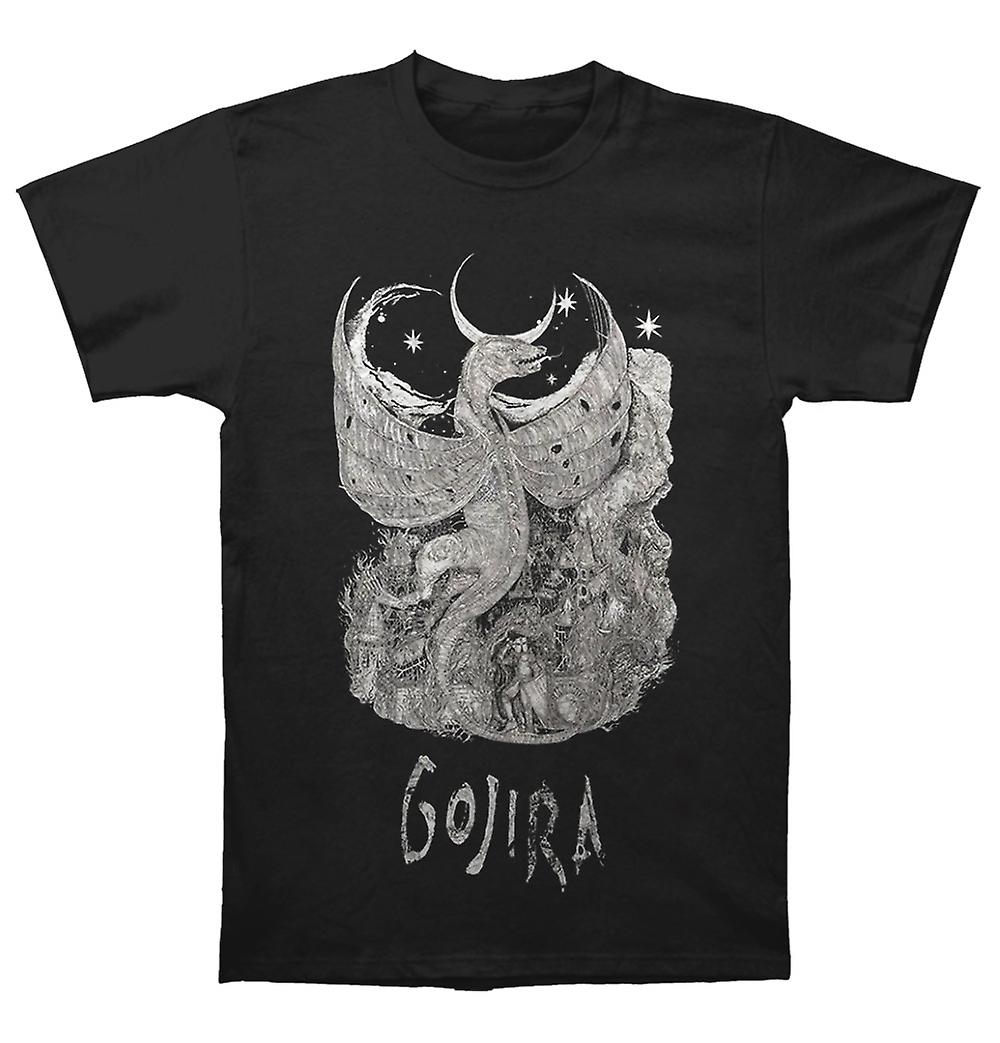 Foto 2 pulgar | Camiseta Rockinstone Gojira Dragon Dwellings 180 G/m², 100% Algodón - Venta Internacional.