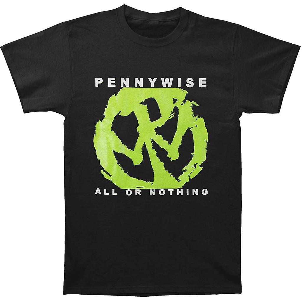 Foto 2 pulgar | Camiseta Rockinstone Pennywise All Or Nothing De Algodón De 180 G/m² - Venta Internacional.