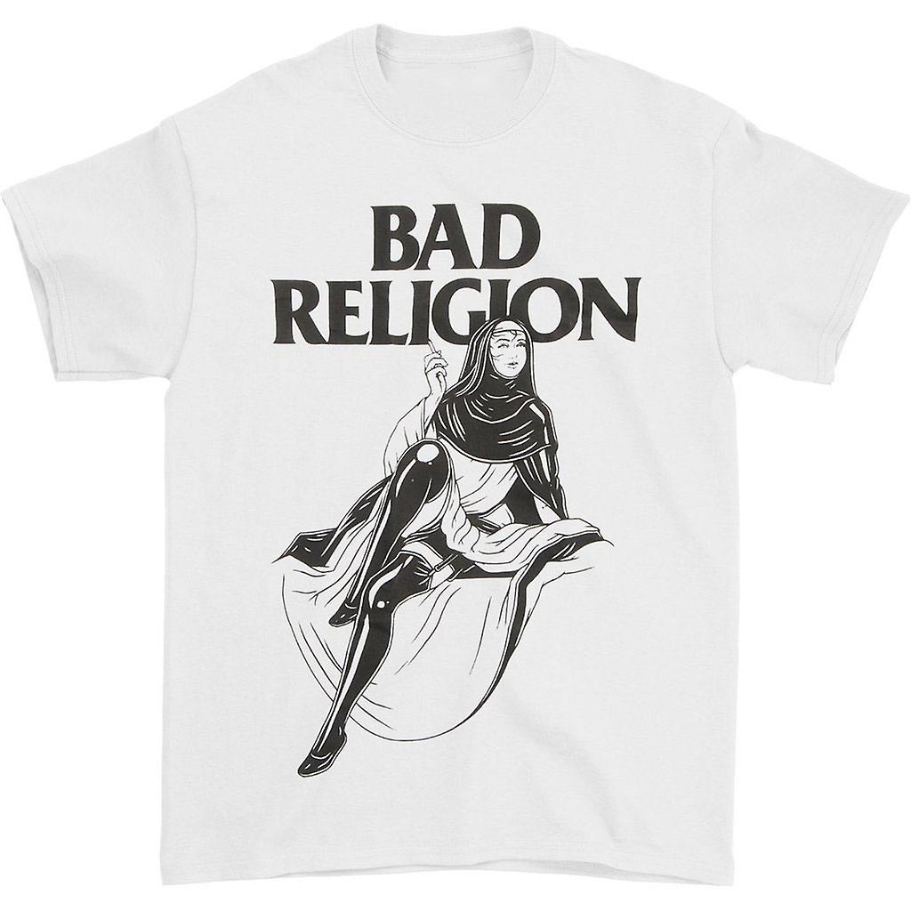 Foto 2 pulgar | Camiseta Rockinstone Bad Religion Sexy Nun 100% Algodón - Venta Internacional.