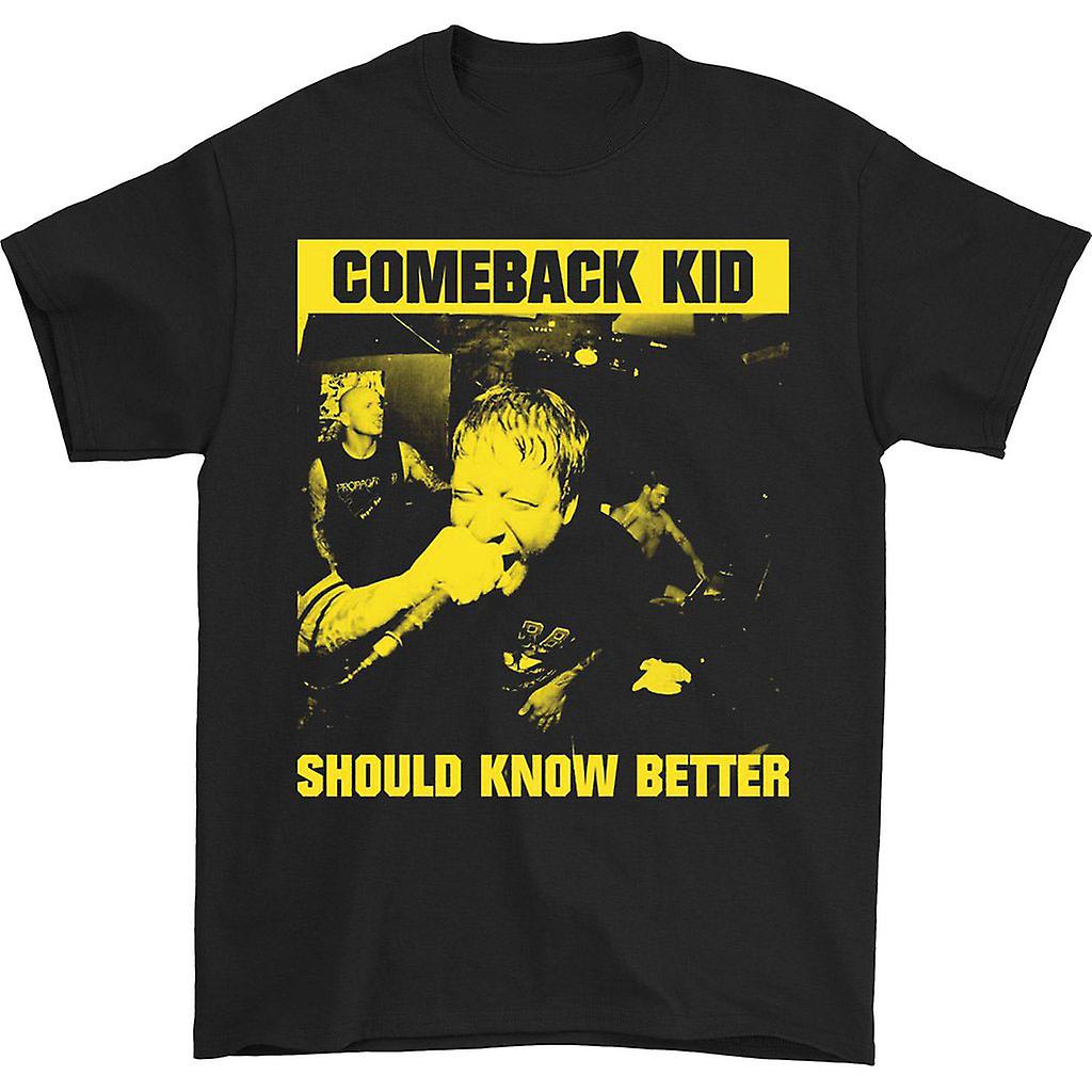 Foto 2 pulgar | Camiseta Rockinstone Comeback Kid Should Know Better - Venta Internacional.