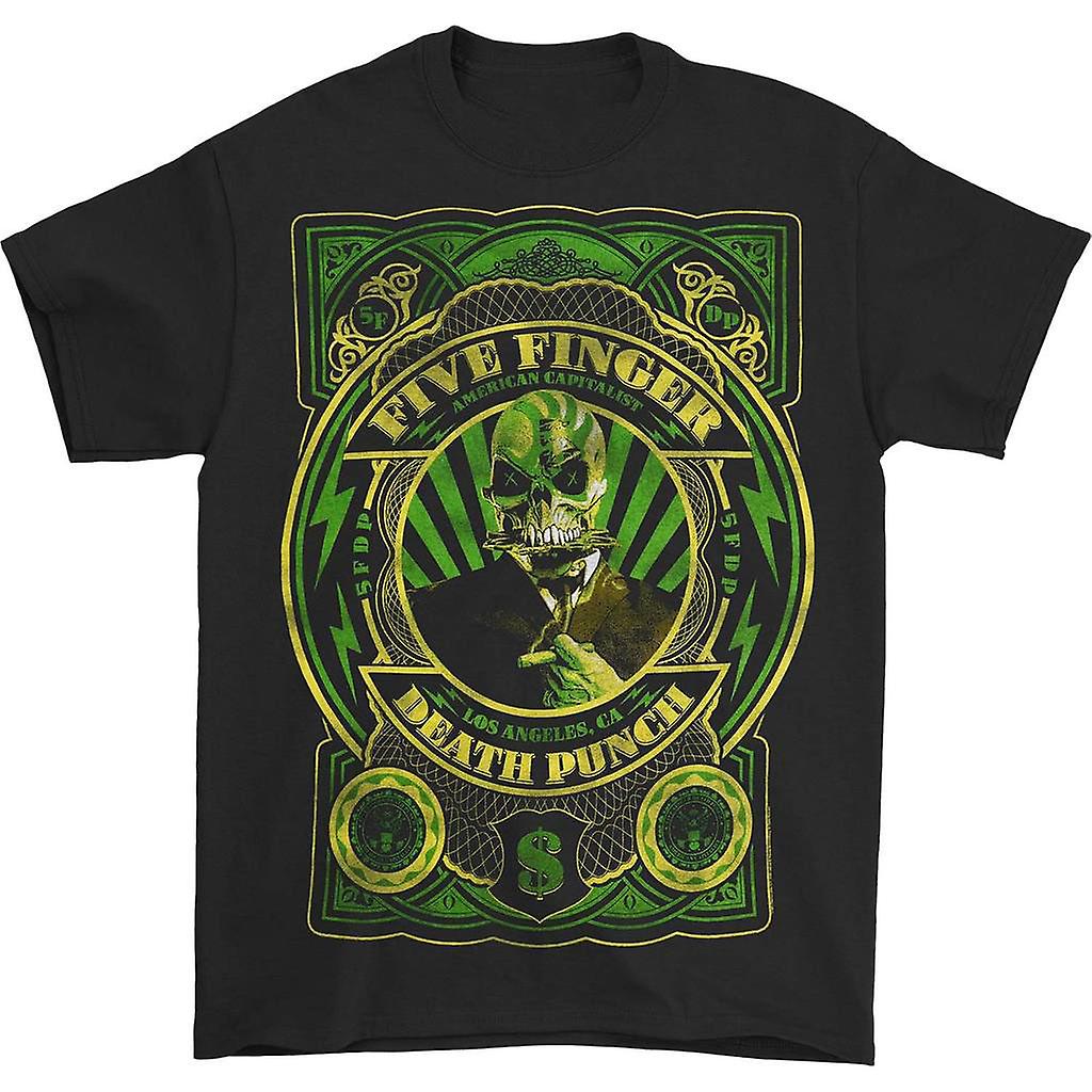 Foto 2 pulgar | Camiseta Rockinstone Five Finger Death Punch Cigar Tour 2011 - Venta Internacional.