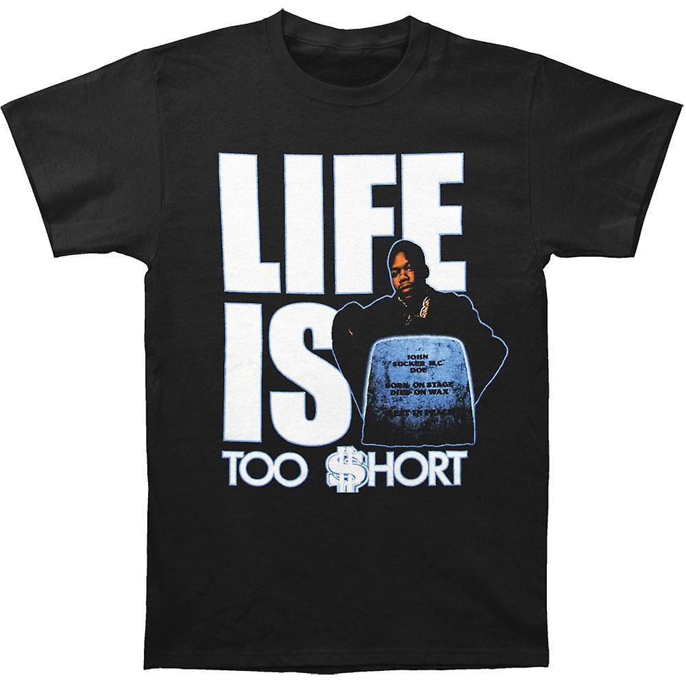 Camiseta Rockinstone Too Short Life Is Too Short Para Hombre - Venta Internacional.