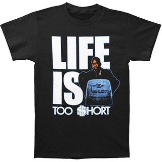 Foto 1 | Camiseta Rockinstone Too Short Life Is Too Short Para Hombre - Venta Internacional.