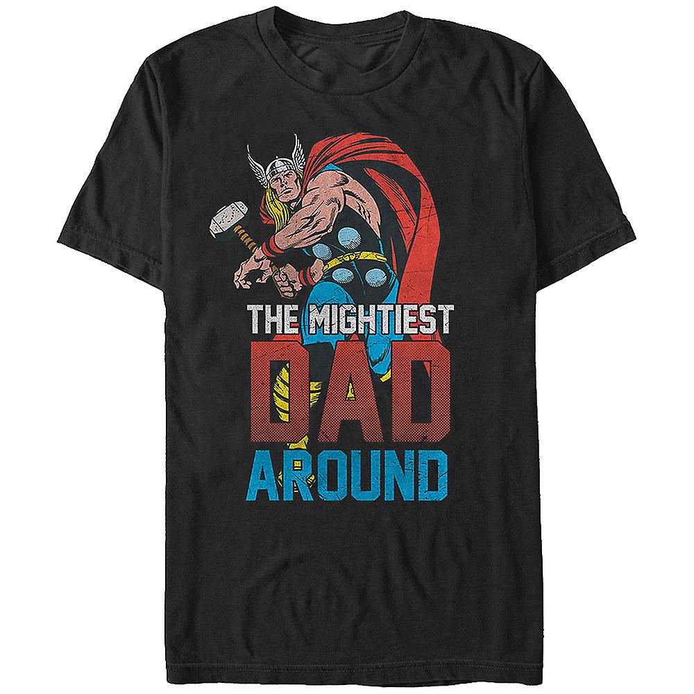 Camiseta Rockinstone Mightiest Dad Thor 180 G/m² 100% Algodón - Venta Internacional.