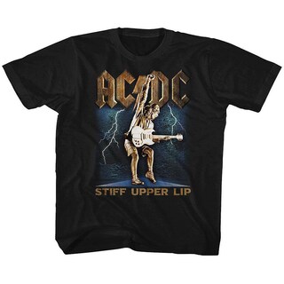 Foto 1 | Camiseta Rockinstone Ac/dc Stiff Para Jóvenes 100% Algodón - Venta Internacional.