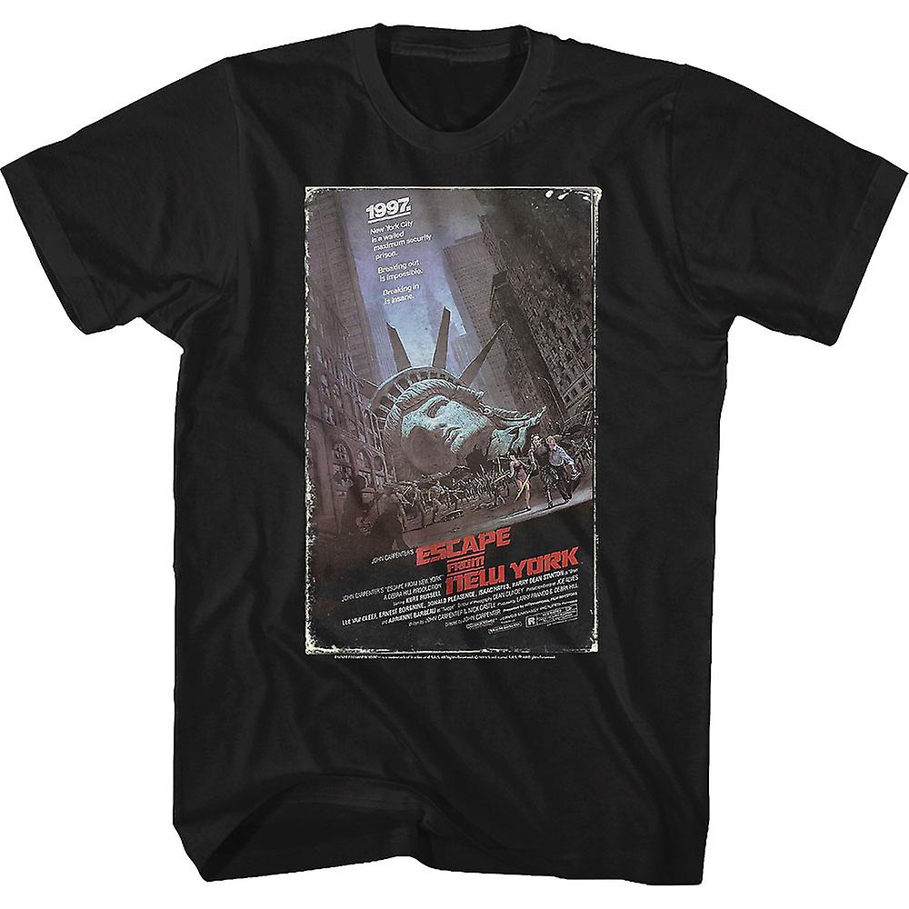 Foto 2 pulgar | Camiseta Rockinstone Vhs Box Artwork Escape From New York - Venta Internacional.