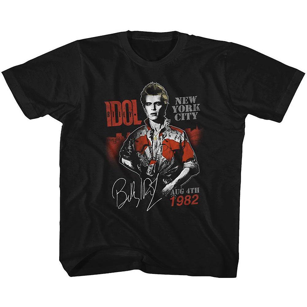 Camiseta Billy Idol Aug '82 Youth De Rockinstone, 100% Algodón - Venta Internacional.