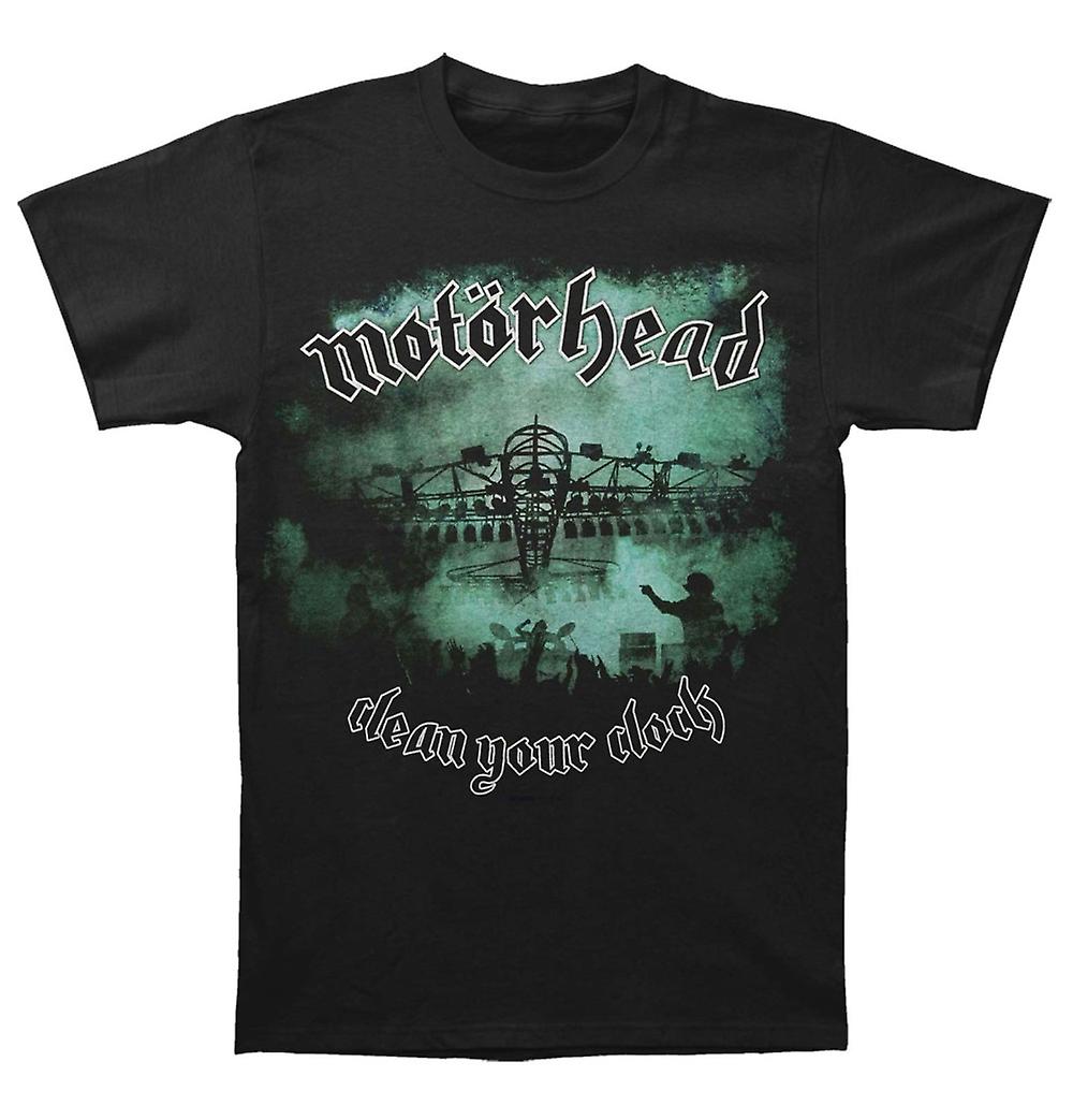 Camiseta Rockinstone Motorhead Clean Your Clock Verde - Venta Internacional.