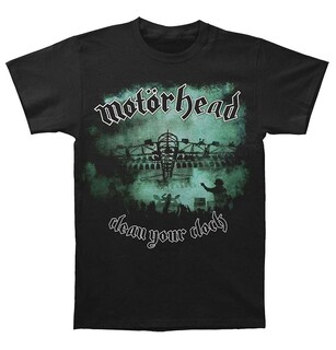 Foto 1 | Camiseta Rockinstone Motorhead Clean Your Clock Verde - Venta Internacional.
