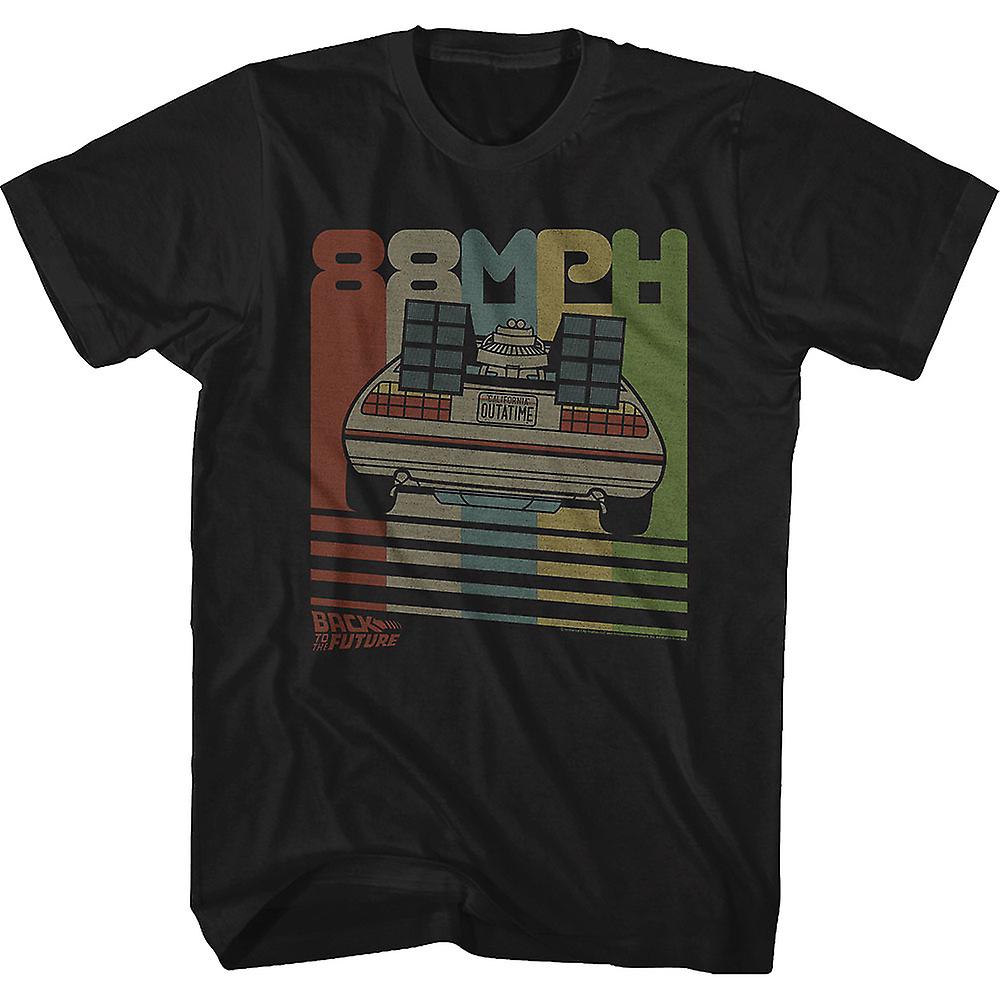 Camiseta Rockinstone Retro Delorean Regreso Al Futuro - Venta Internacional.