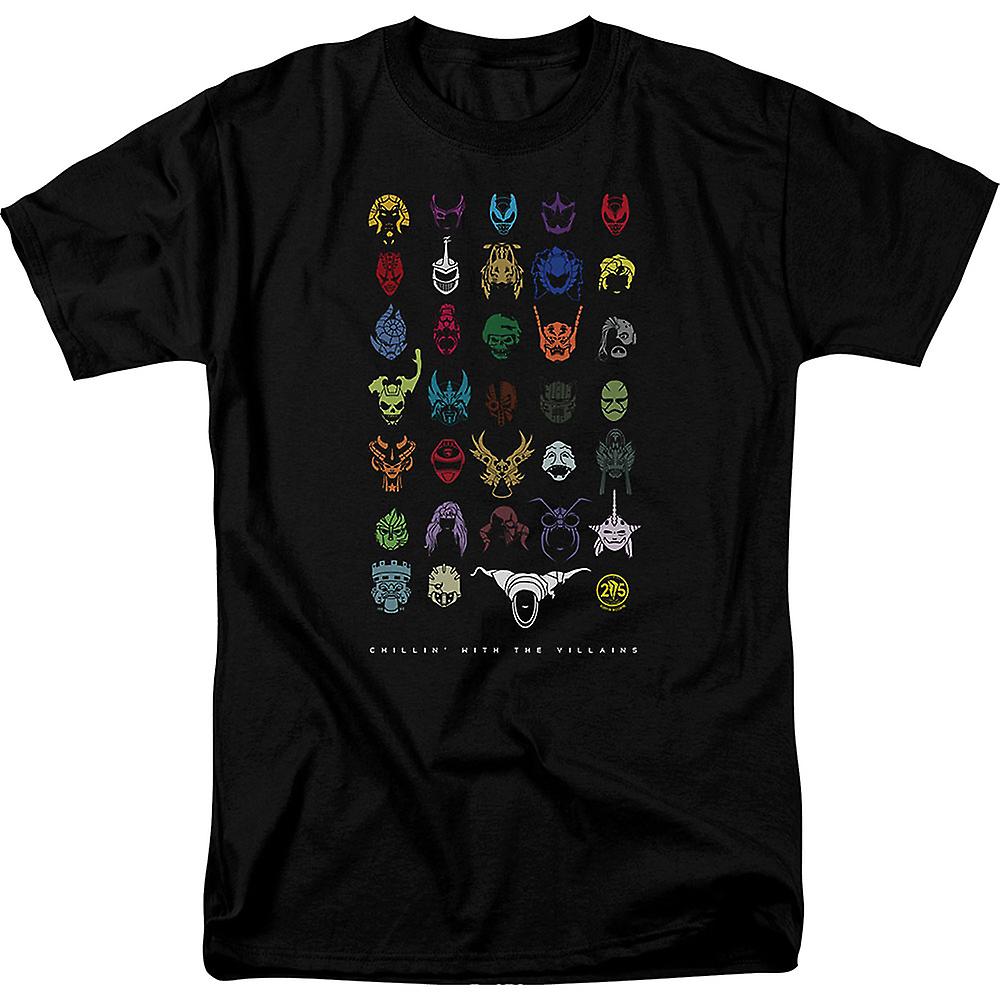 Camiseta Rockinstone Relajándose Con Los Villanos Power Rangers - Venta Internacional.