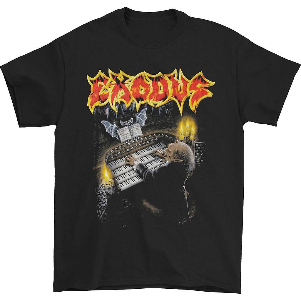 Foto 2 pulgar | Camiseta Rockinstone Exodus Tempo Of The Damned De Algodón De 180 G/m² - Venta Internacional.