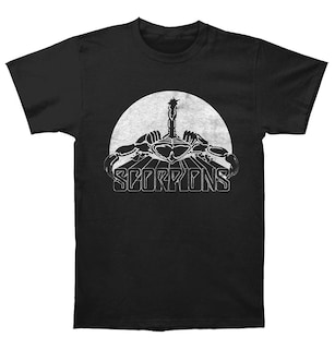 Foto 1 | Camiseta Scorpions Logo Rockinstone 180 G/m², 100% Algodón - Venta Internacional.