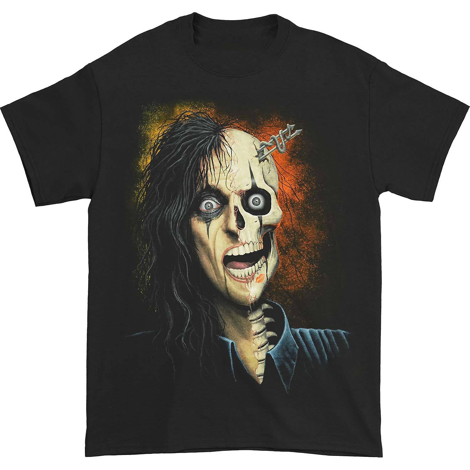 Camiseta Rockinstone Alice Cooper Jumbo Print Trashed Redux V - Venta Internacional.