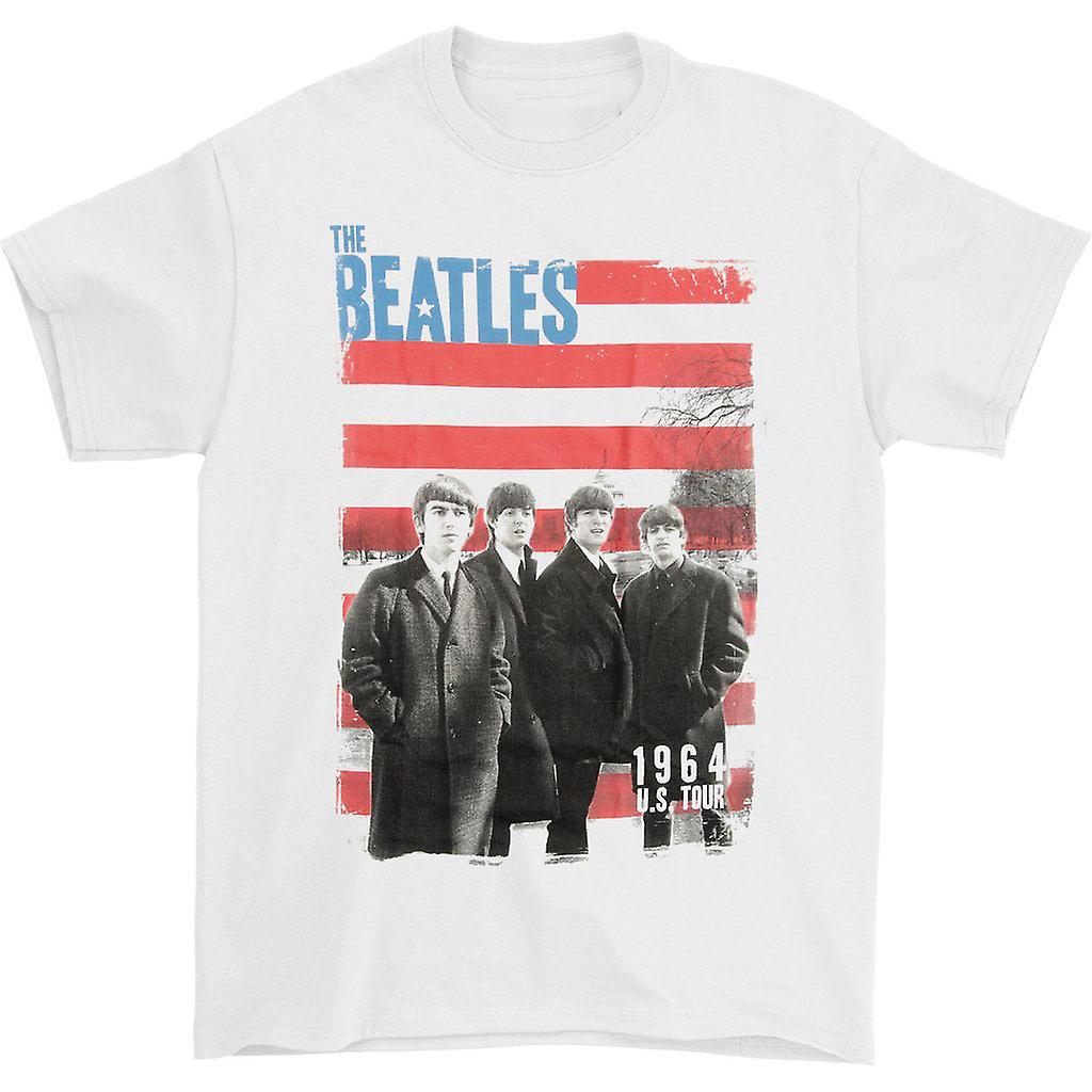 Foto 2 pulgar | Camiseta Rockinstone Beatles Star Spangled Photo 180 G/m² - Venta Internacional.