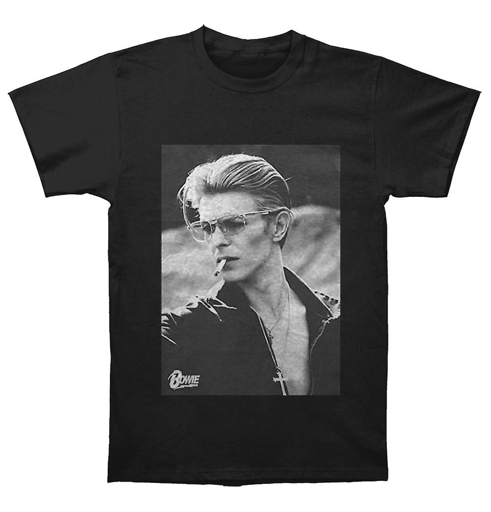 Foto 2 pulgar | Camiseta Rockinstone David Bowie Smoking Black Para Hombre - Venta Internacional.