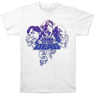 Foto 1 | Camiseta Rockinstone Con El Logotipo Morado De Dawn Of The Dead - Venta Internacional.
