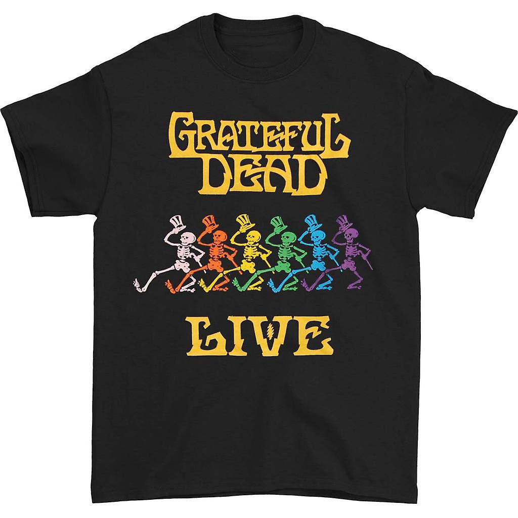 Camiseta Rockinstone Grateful Dead Live 100% Algodón - Venta Internacional.