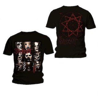 Foto 1 | Camiseta Rockinstone Slipknot Mezzotint Decay 180 G/m², 100% Algodón - Venta Internacional.