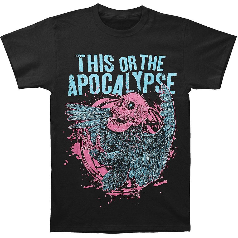 Foto 2 pulgar | Camiseta Rockinstone This Or The Apocalypse Bird Skull - Venta Internacional.