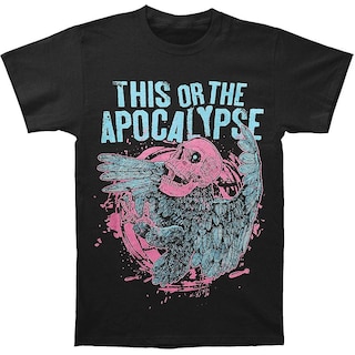 Foto 1 | Camiseta Rockinstone This Or The Apocalypse Bird Skull - Venta Internacional.